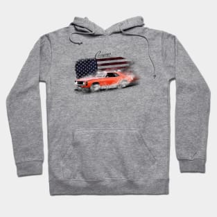 Classic American Muscle the Sublime Camaro 350 SS by MotorManiac Hoodie